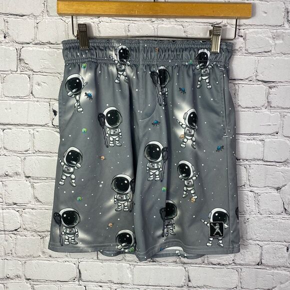 Lacrosse Unlimited Astro Man Shorts Size YL - Picture 1 of 8